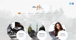 Desktop Screenshot of blinkmensajeros.com